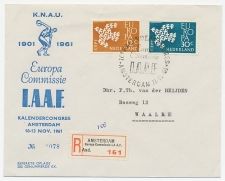 Registered cover / Postmark Netherlands 1961