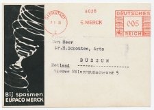 Illustrated meter card Germany