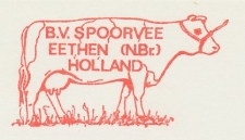 Meter Proof / Test strip Netherlands 1972             