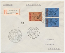 Registered cover / Postmark Netherlands 1965