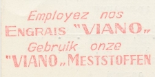 Meter card Belgium 1956