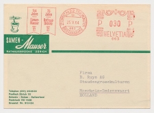 Meter card Switzerland 1964