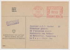 Service cover Switzerland 1954