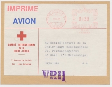 Address Label Switzerland 1970
