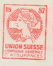 Meter cover Switzerland 1957