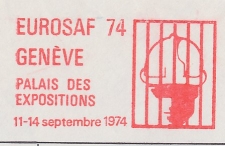 Meter cover Switzerland 1974
