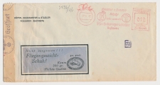 Censored meter cover Deutsche Reischspost / Germany 1942