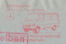 Registered meter cover Germany 1981