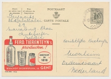 Publibel - Postal stationery Belgium 1956