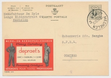 Publibel - Postal stationery Belgium 1955
