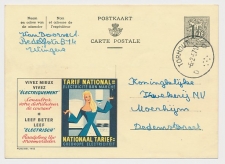 Publibel - Postal stationery Belgium 1957