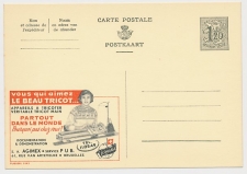Publibel - Postal stationery Belgium 1952