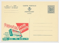 Publibel - Postal stationery Belgium 1957