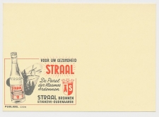 Essay / Proof Publibel card Belgium 1968