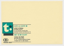 Essay / Proof Publibel card Belgium 1974