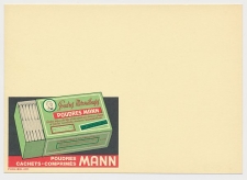 Essay / Proof Publibel card Belgium 1959