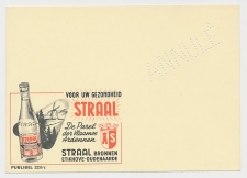 Essay / Proof Publibel card Belgium 1966 - Perforated ANNULE