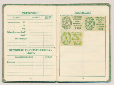 Dutch Scouts Membership booklet 1938 