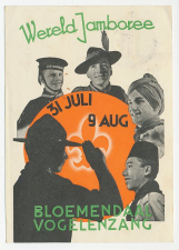 Picture Postcard / Postmark Netherlands 1937