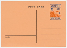 Postal stationery Montserrat 