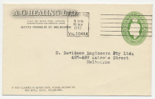 Postal stationery Australia 1942