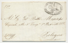Folded letter Italy 1847