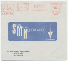 Illustrated meter cover Netherlands 1956
