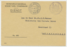 Service cover / Postmark Netherlands 1949