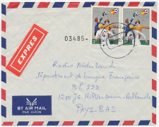 Express cover / Stamps Zaire 1982