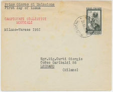 FDC cover / Postmark Italy 1951