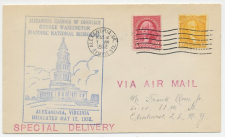 Cover / Postmark USA 1932