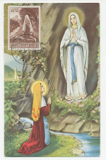 Maximum card Vatican 1958