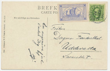 Card / Postmark Sweden ( 1908 )