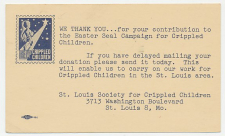 Postal stationery USA 1947 - Privately printed