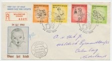 Registered cover / Postmark Netherlands Antilles 1961