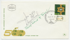 Cover / Postmark Israel 1968