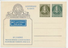 Postal stationery Germany 1952