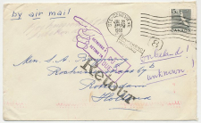 Cover / Postmark Canada - Netherlands 1960