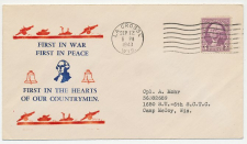 Patriotic cover USA 1943