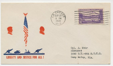 Patriotic cover USA 1943