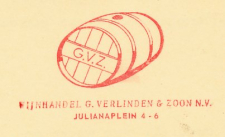 Meter card Netherlands 1962