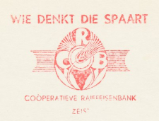 Meter card Netherlands 1968