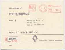 Registerd meter cover Netherlands 1987 - Personal R label