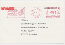 Postage due meter card Netherlands 1994