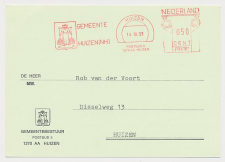 Meter card Netherlands 1983