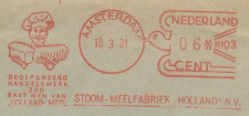 Meter cover Netherlands 1931 - Komusina 103