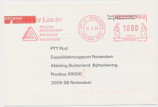 Postage due meter card Netherlands 1995