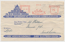Address label Netherlands 1938