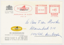 Meter card Netherlands 1981