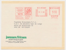 Meter address label Netherlands 1980